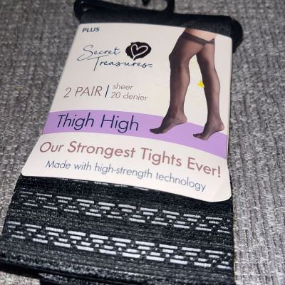 Secret Treasures  Women's Fashion Tights Plus Size New